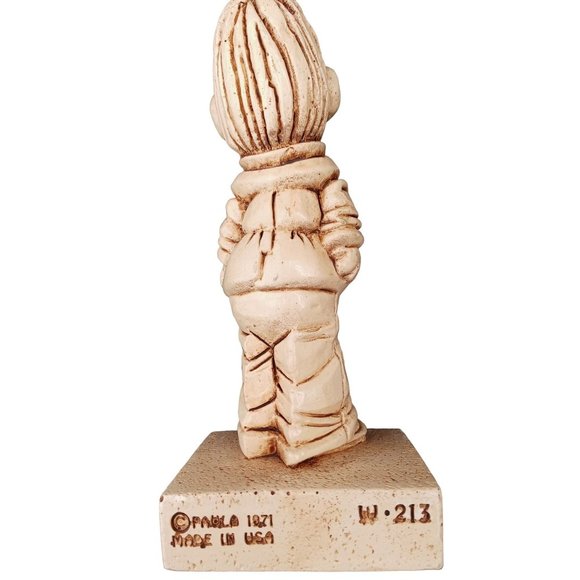 Vintage Paula Statue Helluva Swelluva Guy Winner Trophy 1971 Trophy W213 Woolco - Picture 4 of 7